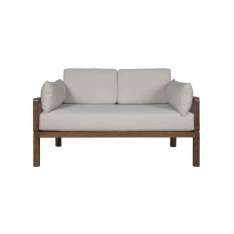 Dwuosobowa sofa ogrodowa z tkaniny Il Giardino di Legno Dual