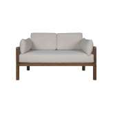 Dwuosobowa sofa ogrodowa z tkaniny Il Giardino di Legno Dual