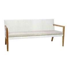 3-osobowa sofa ogrodowa z włókna syntetycznego Il Giardino di Legno Fiji
