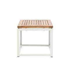 Niski kwadratowy stolik ogrodowy Il Giardino di Legno LEI