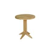 Okrągły drewniany stolik ogrodowy Il Giardino di Legno Macao