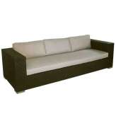 4-osobowa sofa ogrodowa z włókna syntetycznego Il Giardino di Legno Maui