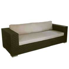 2-osobowa sofa ogrodowa z włókna syntetycznego Il Giardino di Legno Maui