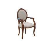 Krzesło z podłokietnikami Il Giardino di Legno Mozaic - Walnut