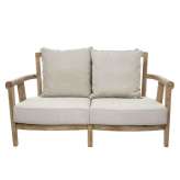 Drewniana sofa ogrodowa 2-osobowa Il Giardino di Legno Saint Laurent
