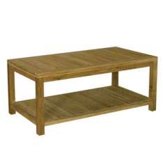 Prostokątny drewniany stolik ogrodowy Il Giardino di Legno Savana