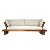 Sofa ogrodowa z litego drewna Il Giardino di Legno Suar