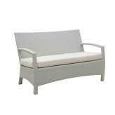 2-osobowa sofa ogrodowa z włókna syntetycznego Il Giardino di Legno Tonga