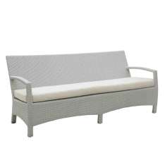 3-osobowa sofa ogrodowa z włókna syntetycznego Il Giardino di Legno Tonga
