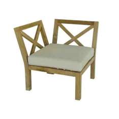 Drewniana modułowa sofa ogrodowa Il Giardino di Legno Venezia