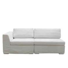 Modułowa sofa ogrodowa z tkaniny Il Giardino di Legno Zefiro