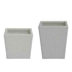 Sadzarka z włókna syntetycznego Il Giardino di Legno OZONE