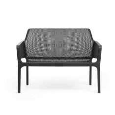 Ławka ogrodowa z żywicy z możliwością układania w stosy In Stock NARDI - NET BENCH
