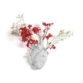 Wazon porcelanowy In Stock SELETTI - LOVE IN BLOOM WHITE