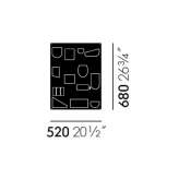 Pojemnik z tworzywa ABS In Stock VITRA - UTEN.SILO II BLACK