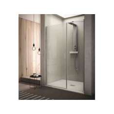 Prostokątna szklana kabina prysznicowa z drzwiami uchylnymi Inda® Claire design - 3