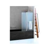 Składany szklany panel ścienny do wanny Inda® Claire design - 4