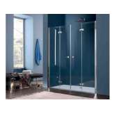 Wnęka szklanej kabiny prysznicowej z drzwiami składanymi Inda® Sim - 5