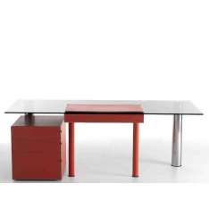Prostokątne kryształowe biurko gabinetowe Italy Dream Design ABA