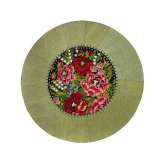 Okrągły dywanik z kwiatowym wzorem Italy Dream Design GIOTTO FIORI