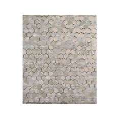 Prostokątny dywanik z tkaniny o geometrycznych kształtach Italy Dream Design PAILLETTES