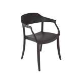 Krzesło plastikowe z podłokietnikami z możliwością układania w stosy Italy Dream Design SARAH
