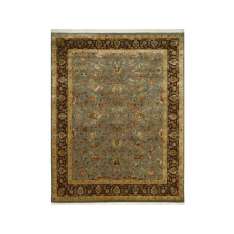 Ręcznie robiony dywanik Jaipur Rugs HYDRA QNQ-44 Olive Fog/Cocoa Brown