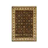 Ręcznie robiony dywanik Jaipur Rugs NEPHI QNQ-03 Cocoa Brown/Light Gold