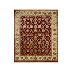 Ręcznie robiony dywanik Jaipur Rugs NEPHI QNQ-03 Medium Red/Medium Ivory