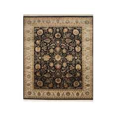 Ręcznie robiony dywanik Jaipur Rugs SONJA QNQ-10 Ebony/Medium Ivory
