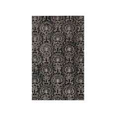 Ręcznie wykonany prostokątny dywanik Jaipur Rugs Baroque TAQ-333 Ebony/White