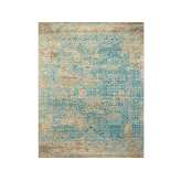 Ręcznie robiony dywanik Jaipur Rugs ANTIQUE FILIGREE SPR-712 Caribbean Sea