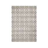 Dywanik z geometrycznymi kształtami Jaipur Rugs BELLEVUE TAQ-232 Antique white/Liquorice