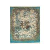 Ręcznie robiony dywanik Jaipur Rugs NUR SKRT-814 Light Turquoise/Denim Ash