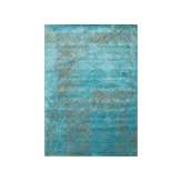 Ręcznie wykonany prostokątny dywanik Jaipur Rugs Free Verse QM-951 Med. Peach/Teal Green