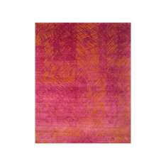 Ręcznie wykonany prostokątny dywanik Jaipur Rugs Free Verse QM-951 Sunset/Fuchsia Rose