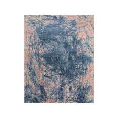 Dywanik wzorzysty Jaipur Rugs VAHINA ESK-441 Rose Smoke/Skyline Blue