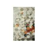 Ręcznie wykonany prostokątny dywanik Jaipur Rugs TAQ-186 - Classic Gray / Antique White