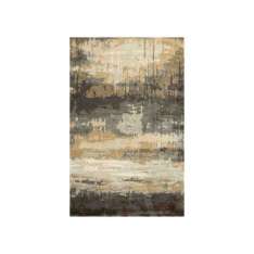 Ręcznie wykonany prostokątny dywanik Jaipur Rugs TAQ-4304 Liquorice/Ashwood