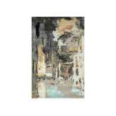 Ręcznie wykonany prostokątny dywanik Jaipur Rugs TAQ-4307 BlueBell/Deep Blue