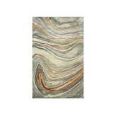 Ręcznie wykonany prostokątny dywanik Jaipur Rugs TAQ-4309 Classic Gray/Medium Gray