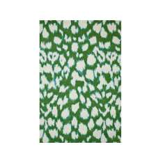 Dywanik wzorzysty Jaipur Rugs LEOPARD IKAT TAQ-6051Vibrant Green/White