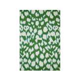 Dywanik wzorzysty Jaipur Rugs LEOPARD IKAT TAQ-6051Vibrant Green/White