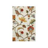 Ręcznie wykonany prostokątny dywanik Jaipur Rugs Hana TAQ-309 Antique White/Soft Coral