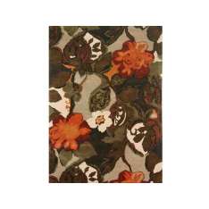 Dywanik wzorzysty Jaipur Rugs PETAL PUSHER TAQ-113 White ice