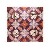 Ręcznie robiony dywanik Jaipur Rugs TOP-102 Purple Velvet/Purple Velvet