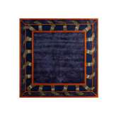 Ręcznie robiony dywanik Jaipur Rugs TOP-107 - Purple Velvet / Purple Velvet