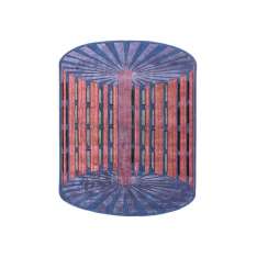 Ręcznie robiony dywanik Jaipur Rugs TOP-112 - Purple Velvet / Purple Velvet