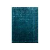 Ręcznie wykonany prostokątny dywanik Jaipur Rugs LEH NE-2348 Teal Blue/Teal Blue