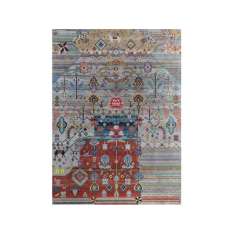 Ręcznie wykonany dywan z jedwabiu bambusowego i wełny Jaipur Rugs OLD IS GOLD